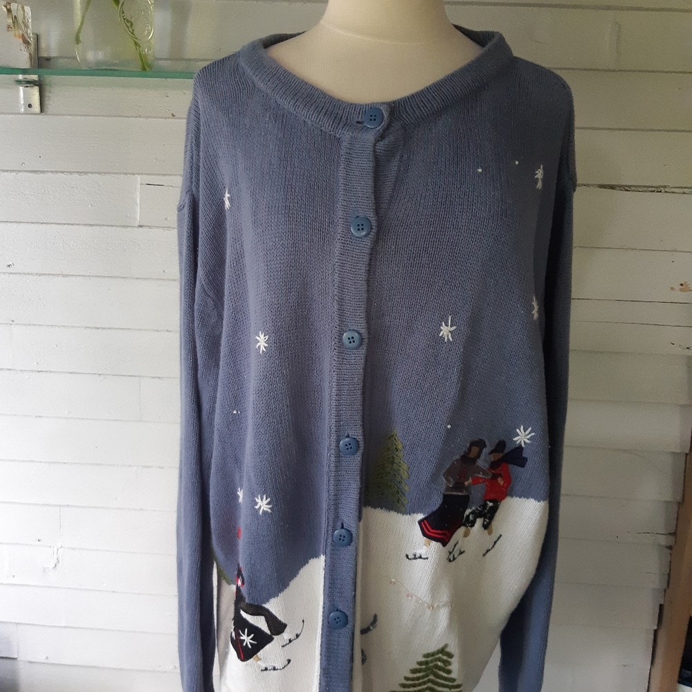 Reference Point Women's Sweater Size 2X - Picture 7 of 11